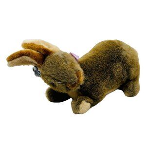 Applause Bunny Rabbit  Plush 15 inch Tags Realistic Lavender Easter Vintage 1986
